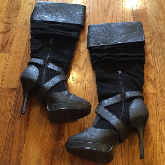 🏴‍☠️ Amazing Knee High Stiletto Pirate Boots - Picture 6 of 6